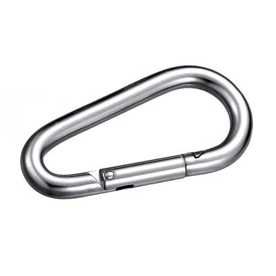 Dobra cena. DIN5299 Karabiner ze stali nierdzewnej typu jajeczkowy Straż pożarna Łańcuch haczykowy łańcuch łączący w Internecie